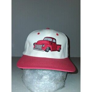 Vintage Old School Car Hot Rod Embroidered SnapBack Hat Cap Chevy Ford Pickup